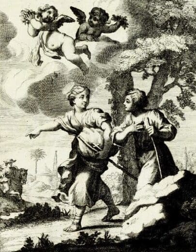 As a child, St. Teresa tried to seek martyrdom with her brother among the Moors